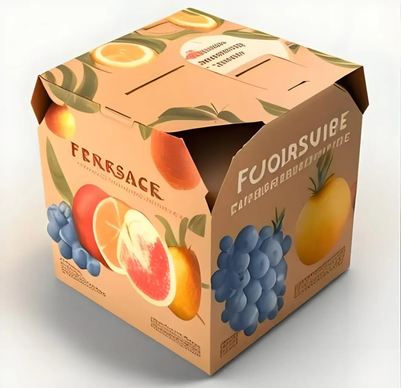 Die neue Obst-Geschenkbox-Serie wird elegant eingeführt