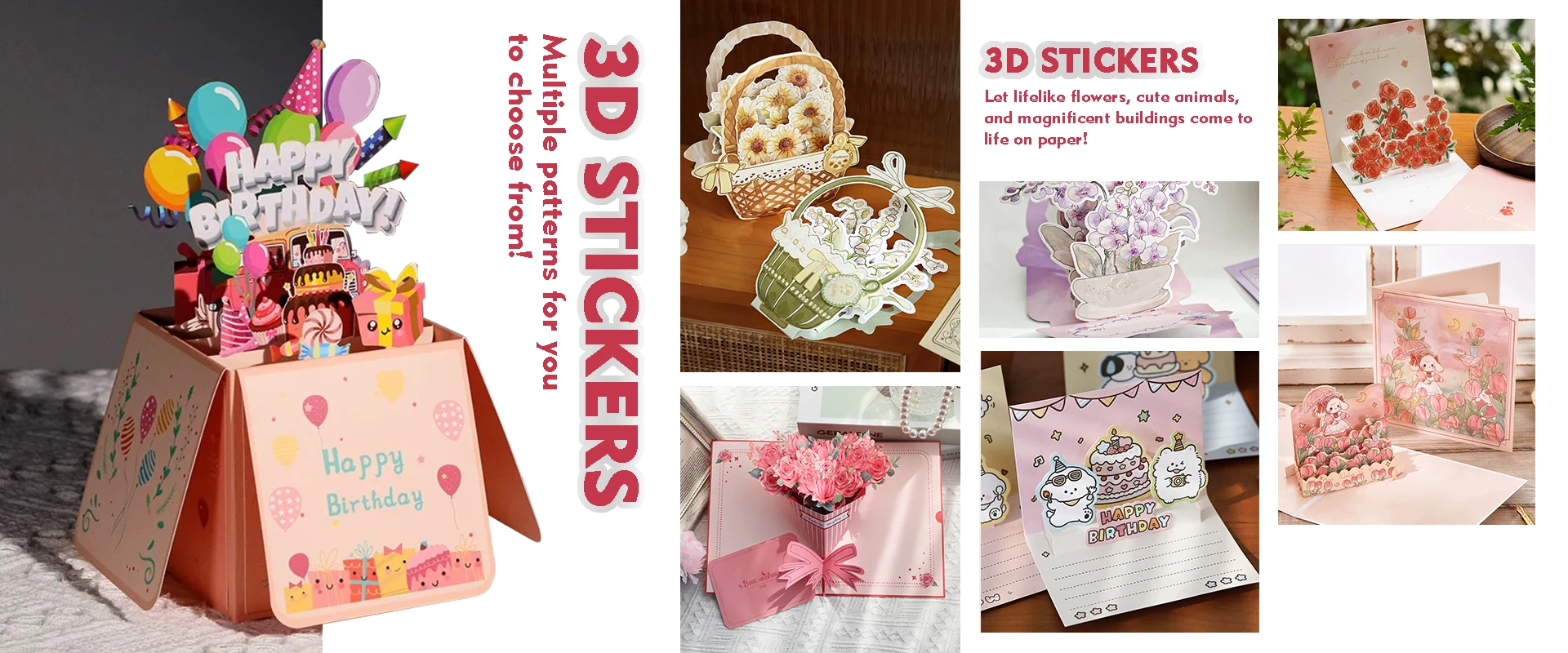 3D -Aufkleber