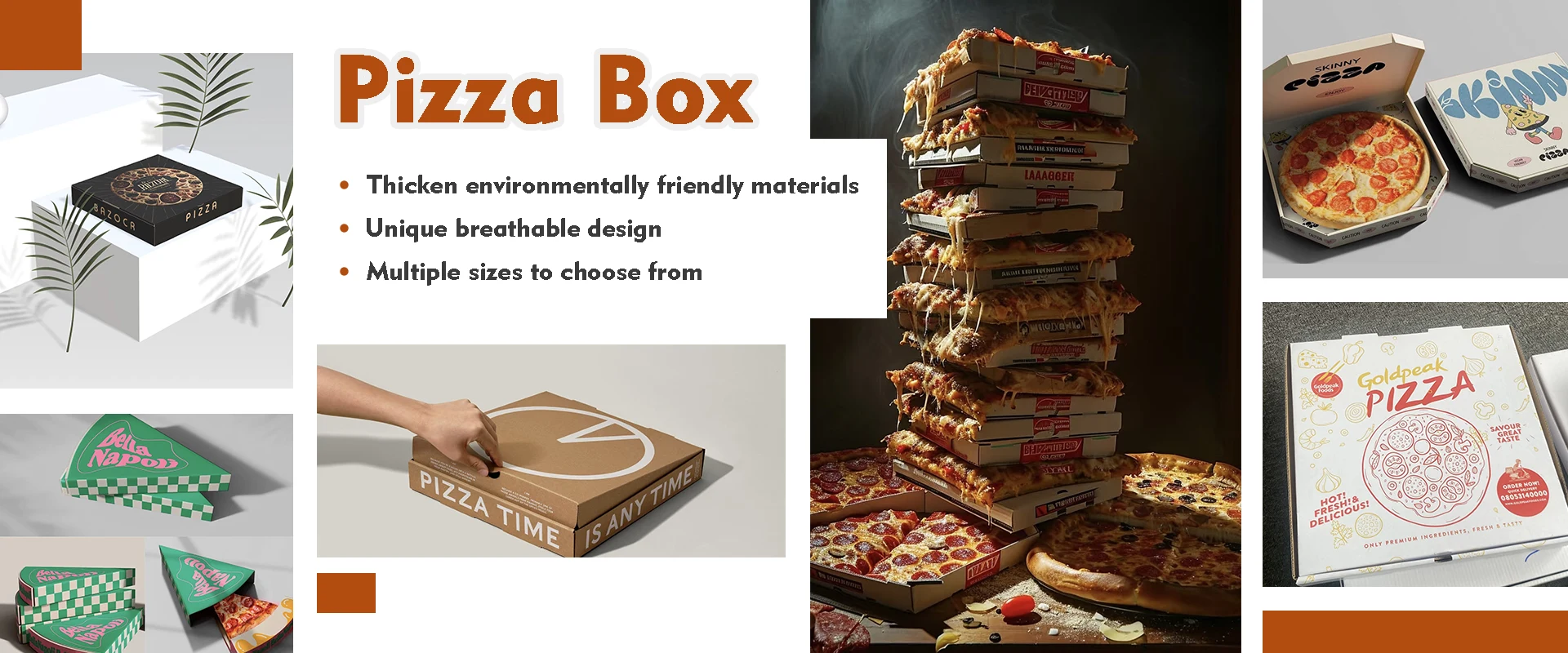 Pizza -Schachtel