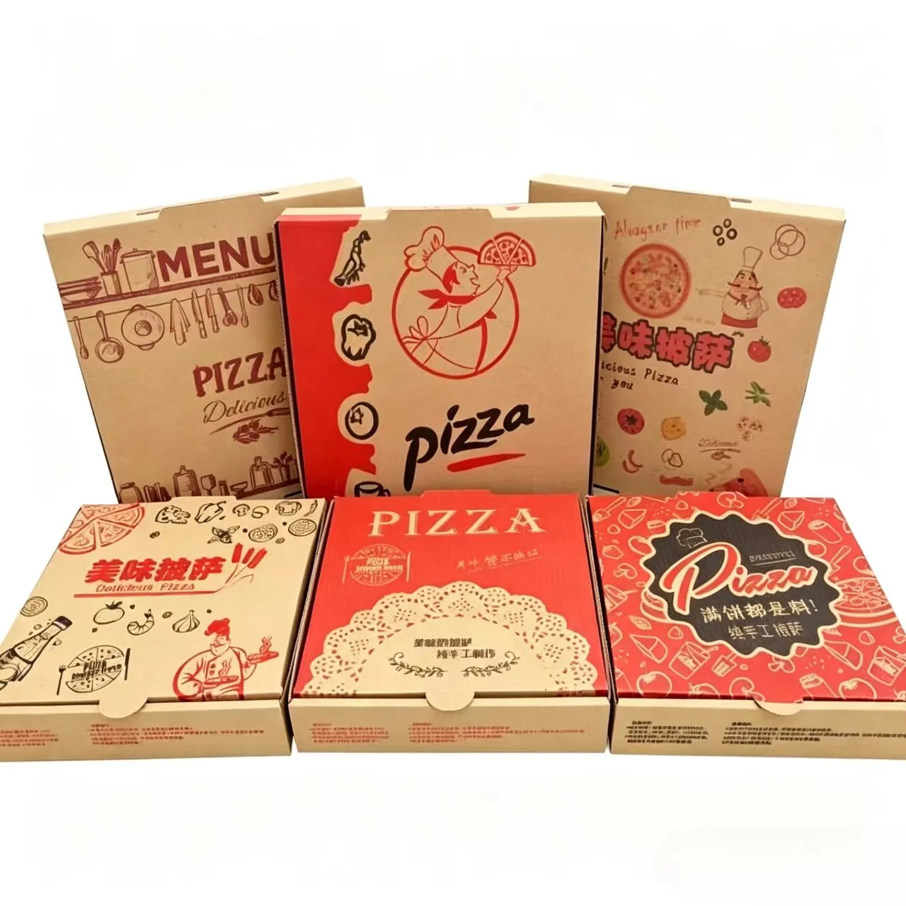 Australischer Pizzaladen bestellt maßgeschneiderte Pizzakartons nach