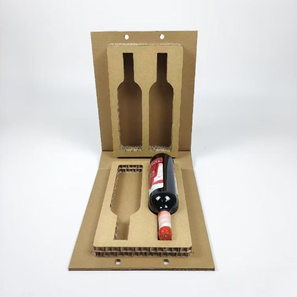 Zemeijia Neue Geschenkbox für Wein aus Wellpappe
