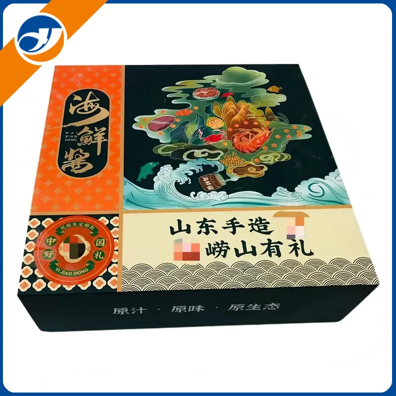 Faltbare magnetische Soßenverpackungsbox