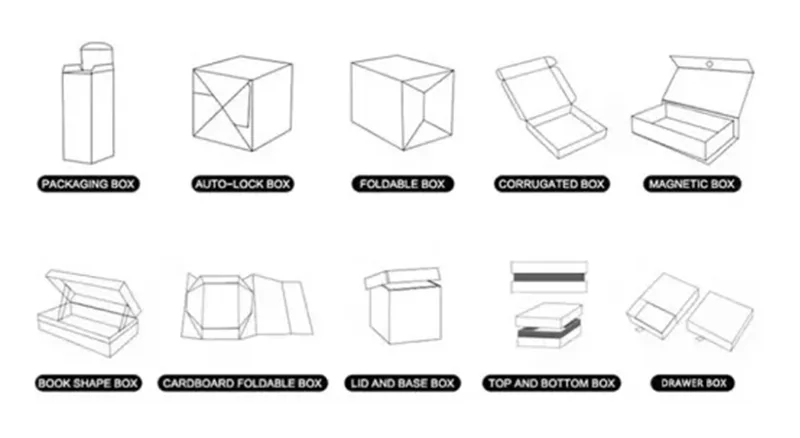 Handheld Corrugated Paper Gift Box