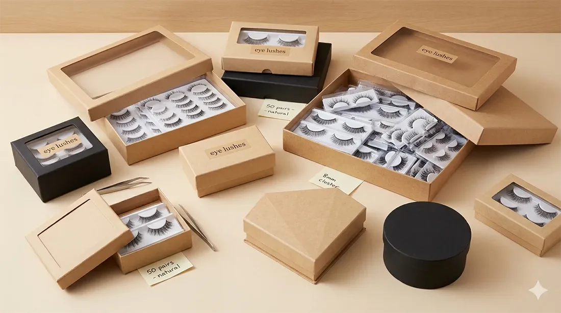 Custom Eyelash Packaging Box