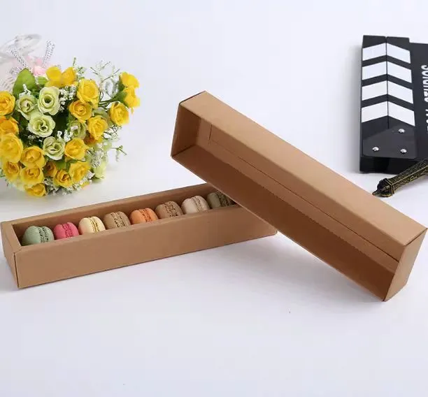 Snackbox aus Kraftpapier