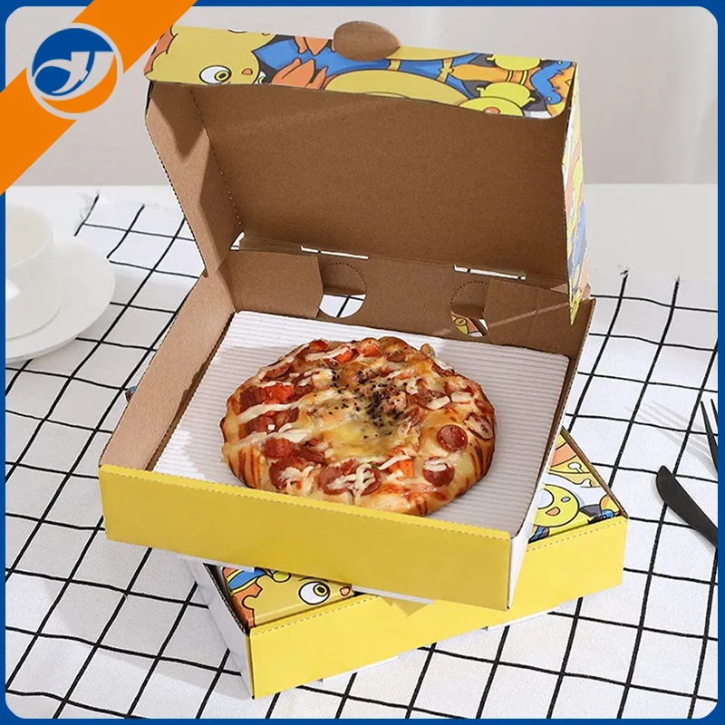 Große Pizza -Schachtel