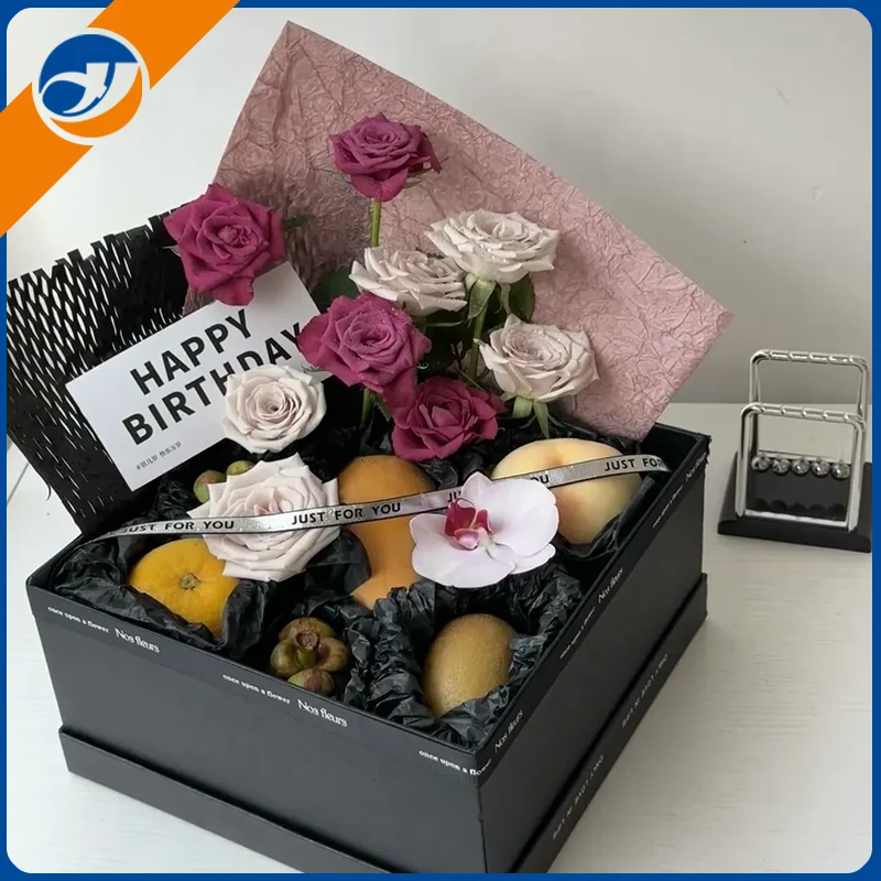 Stilvolle Obst -Geschenkbox